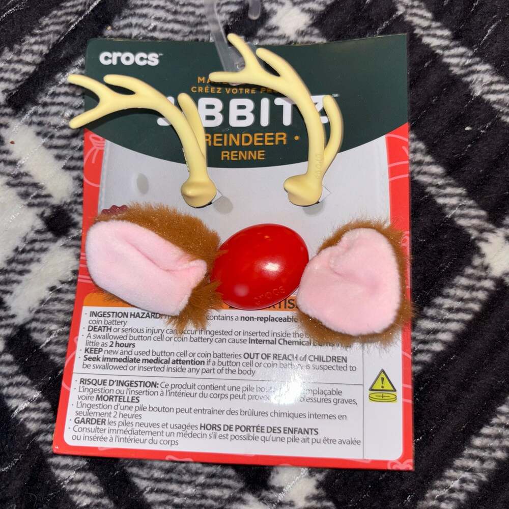 Lights Up Make Your Own Reindeer Jibbitz™ charms -